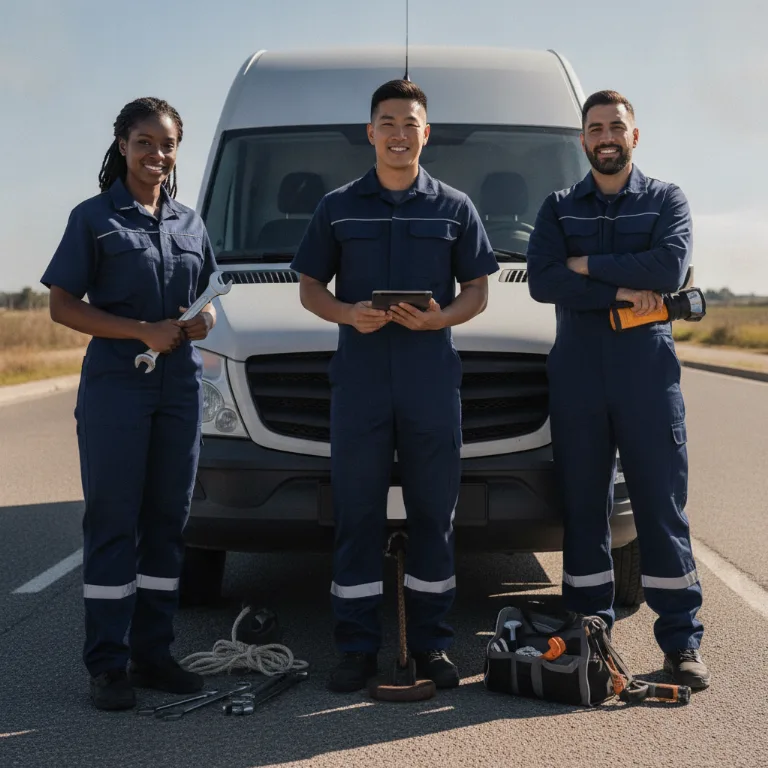 Autosleepdienst team in Sliedrecht